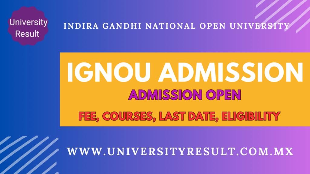 how to check ignou result how to find ignou result